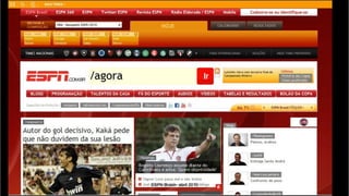 ESPN Brasil– abril 2010
 