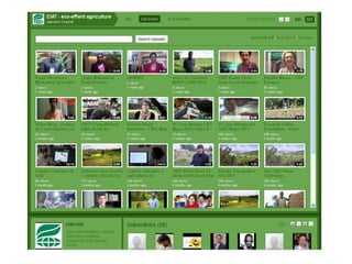 Experiencia del Centro Internacional de Agricultura Tropical (CIAT) en la comunicación pública de la ciencia a través de la web 2.0