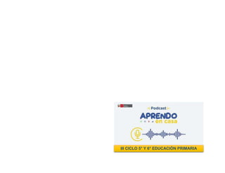 III CICLO 5° Y 6° EDUCACIÓN PRIMARIA
 