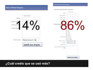 14%                      86%

¿Cuál creéis que se usó más?
 
