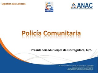 Presidencia Municipal de Corregidora, Qro.
 