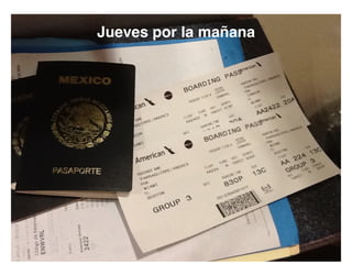 Jueves por la mañana
 