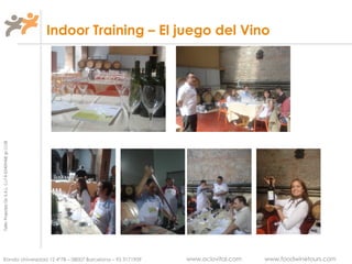 Indoor Training – El juego del Vino 