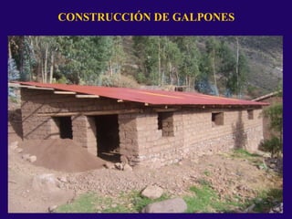 CONSTRUCCIÓN DE GALPONES
 