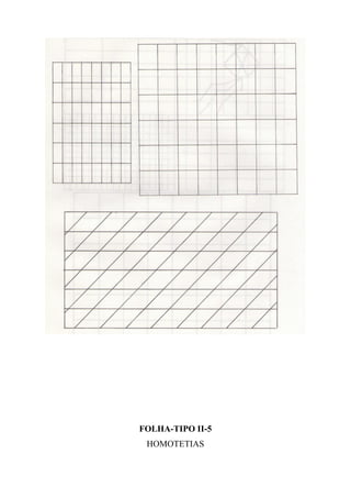 FOLHA-TIPO II-5
HOMOTETIAS
 