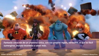 Fantasía: creación de un universo único, con sus propias reglas, verosímil, al que es fácil
sumergirse, incluso incentiva a saber más.
 