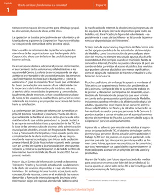 Corporación Colombia DigitalCorporación Colombia Digital
Página 12Picachoconfuturo:¡Transformemosalacomunidad!
Capítulo
1
...