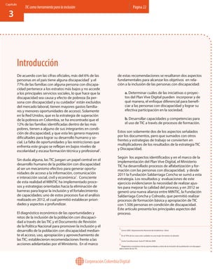 Corporación Colombia Digital
Página 24TICcomoherramientaparalainclusión
Capítulo
3
7.
De ahora en adelante cuando en una p...
