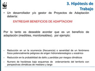 Experiencias en Adaptación Climática 