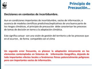 Experiencias en Adaptación Climática 