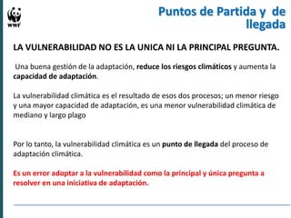 Experiencias en Adaptación Climática 
