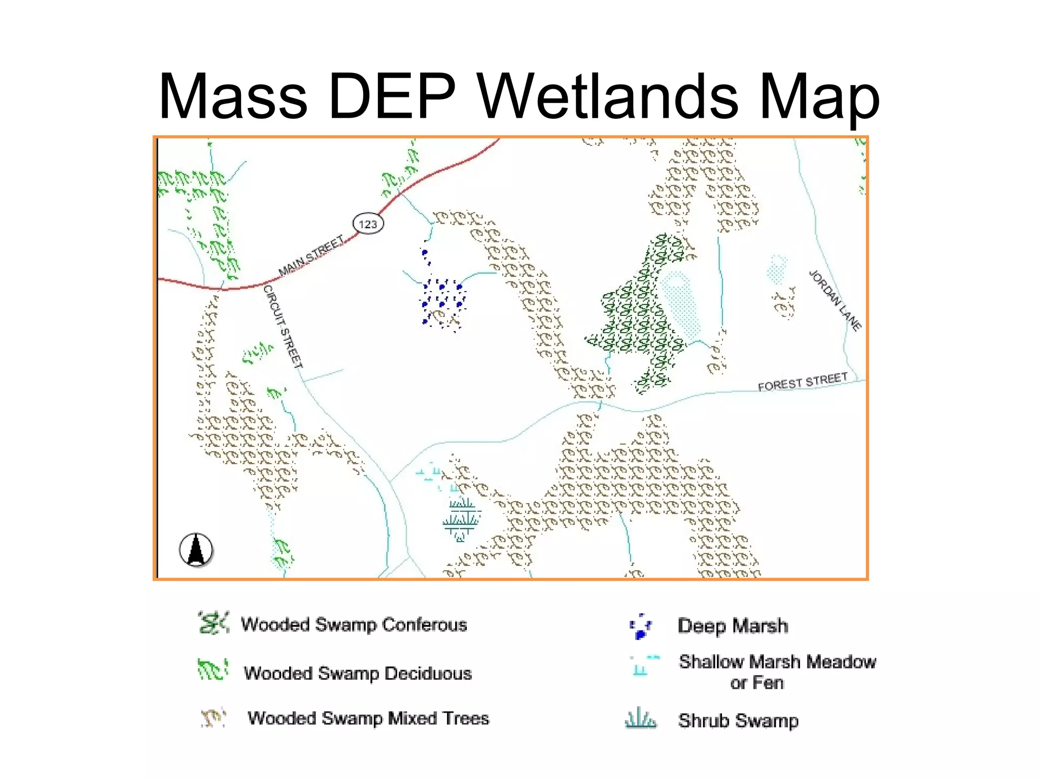 Mass DEP Wetlands Map 