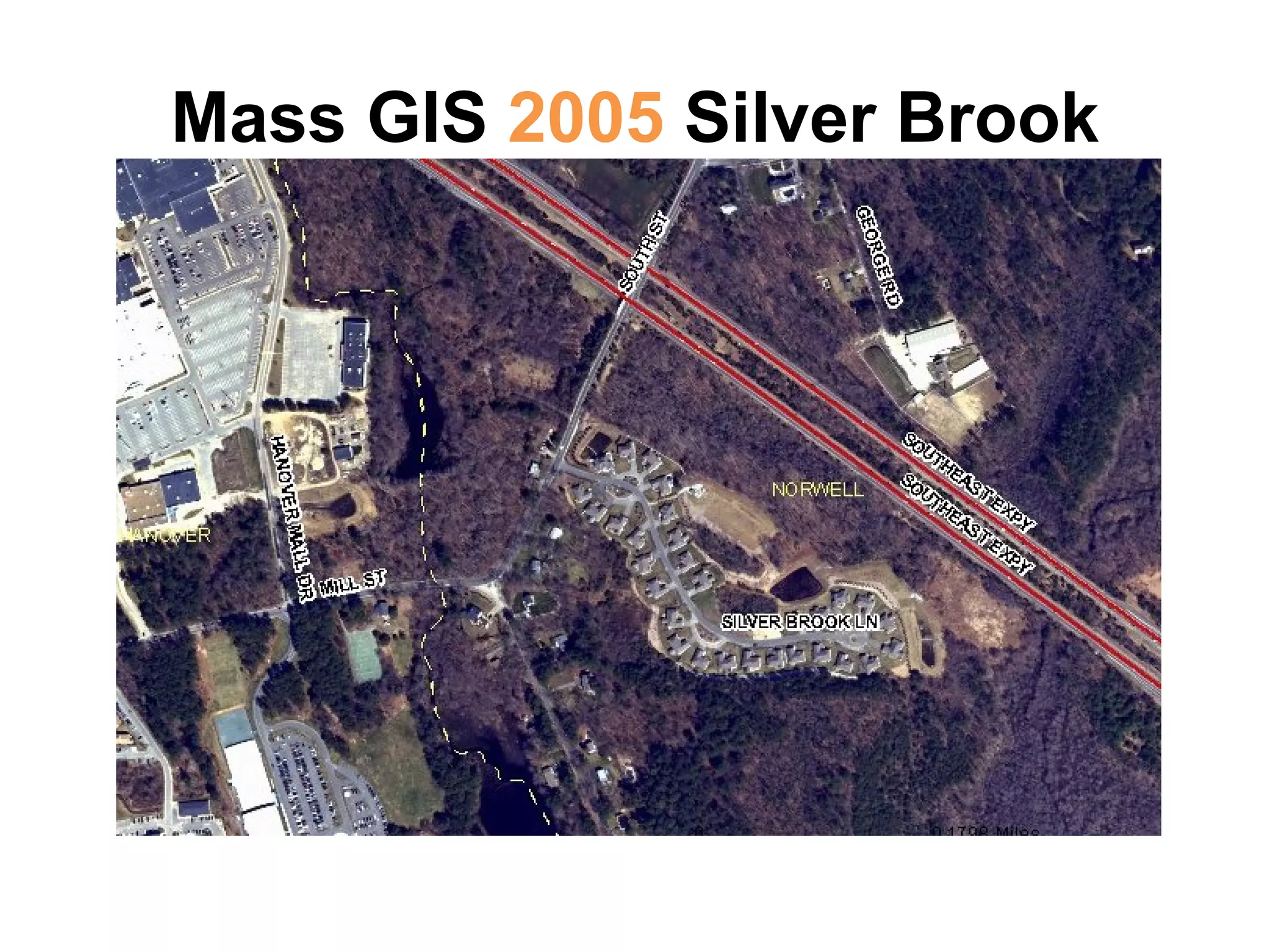Mass GIS  2005  Silver Brook 
