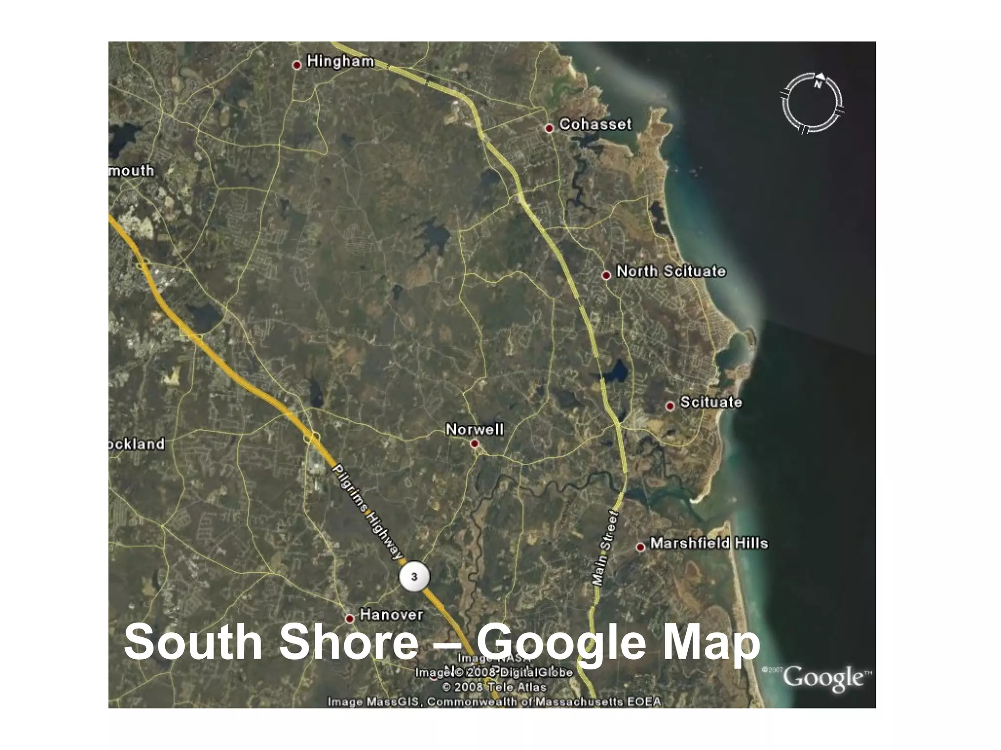 South Shore – Google Map 