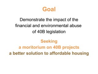 Experiencing 40B in Norwell, MA | PPT