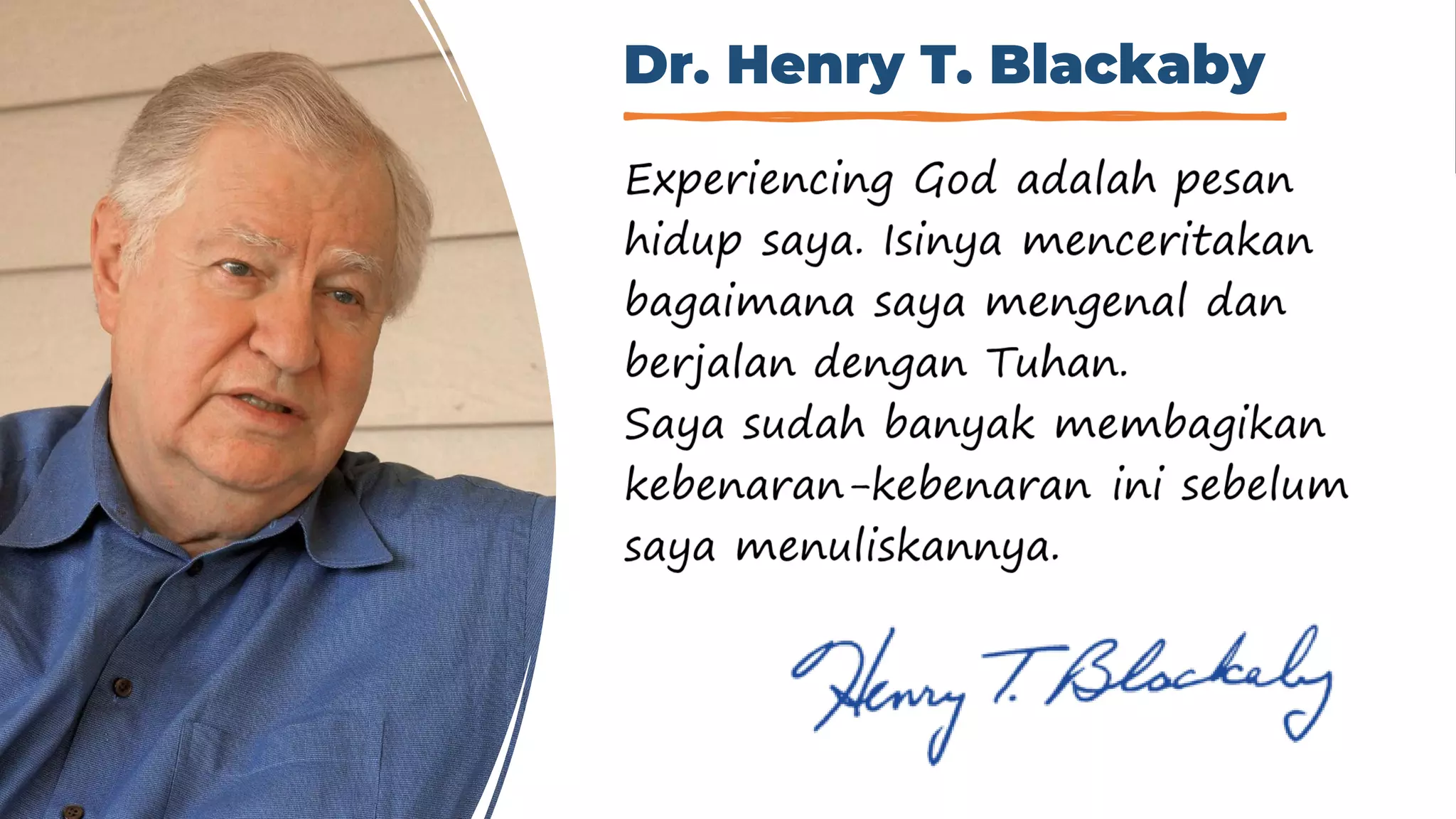 Dr. Henry T. Blackaby
 
