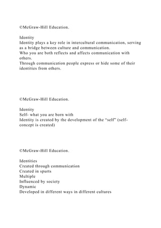 Experiencing Intercultural CommunicationAn Introduction6th e.docx