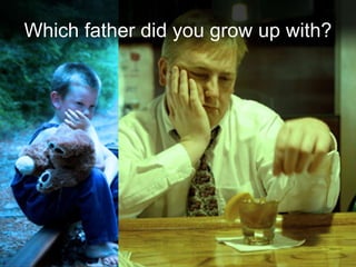 Which father did you grow up with?
 