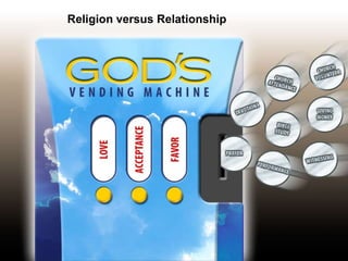Religion versus Relationship
 