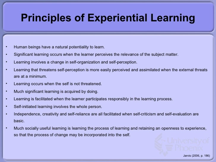 Experiential Learning Presentation