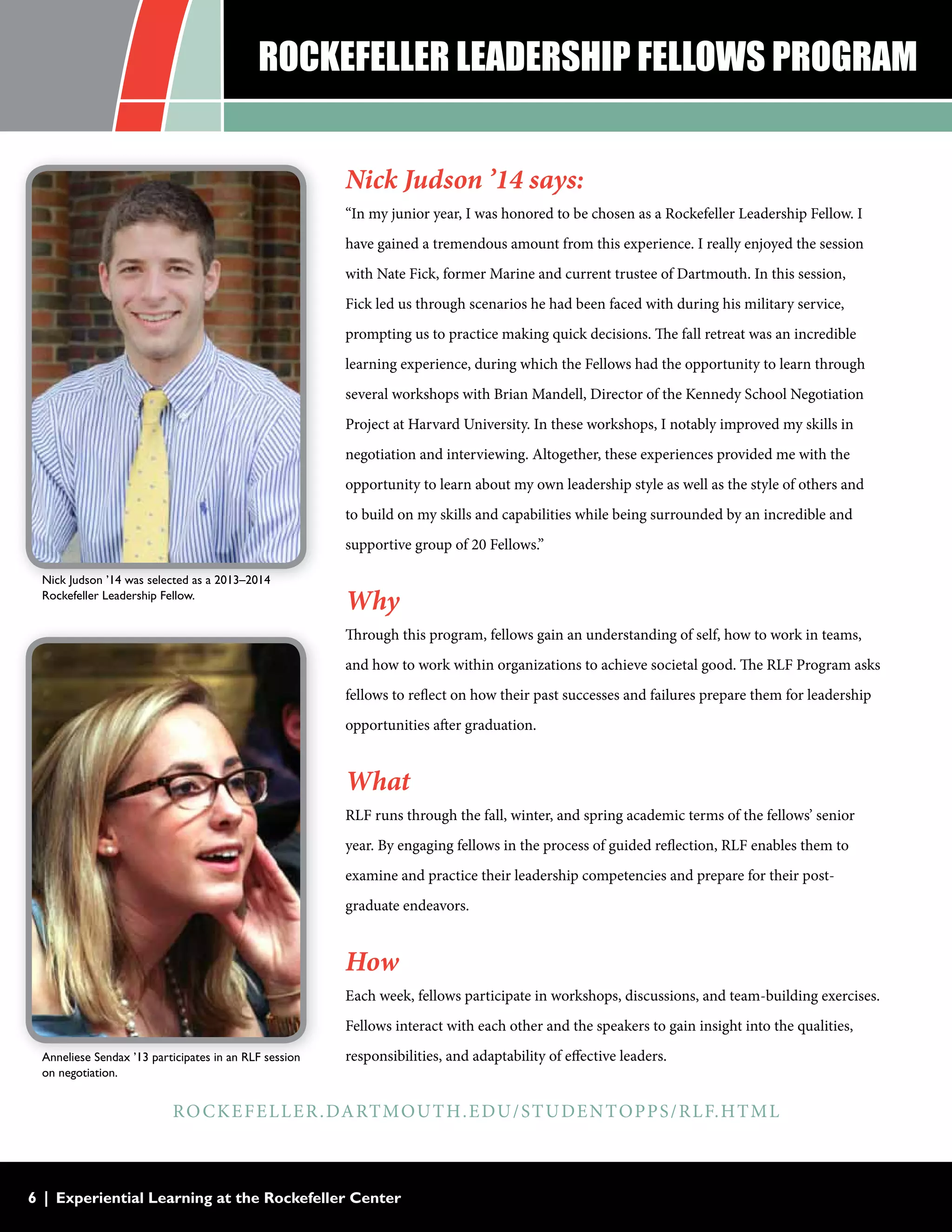 Experiential Learning Brochure | PDF