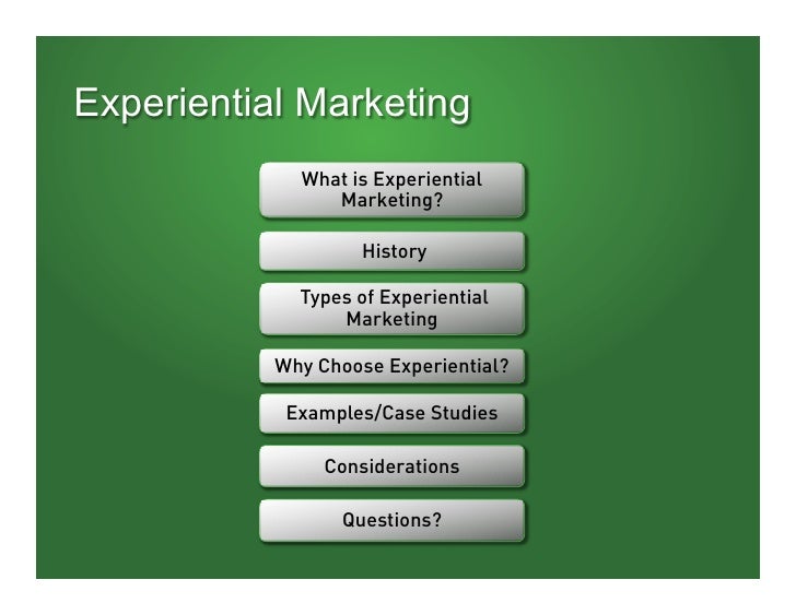 Experiential marketing case studies 2012