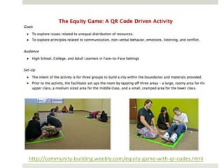 http://community-building.weebly.com/equity-game-with-qr-codes.html
 