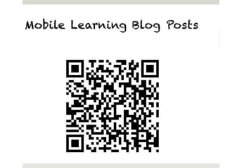 Experiential Mobile Learning
