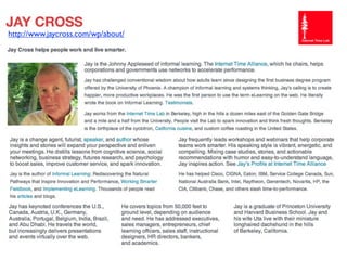 http://www.jaycross.com/wp/about/
 