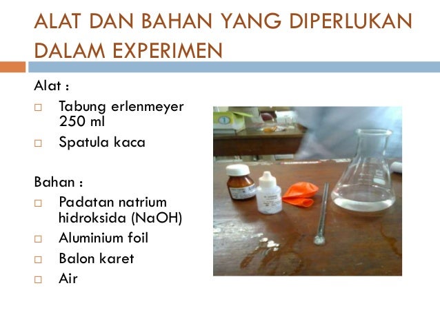Experimen kimia