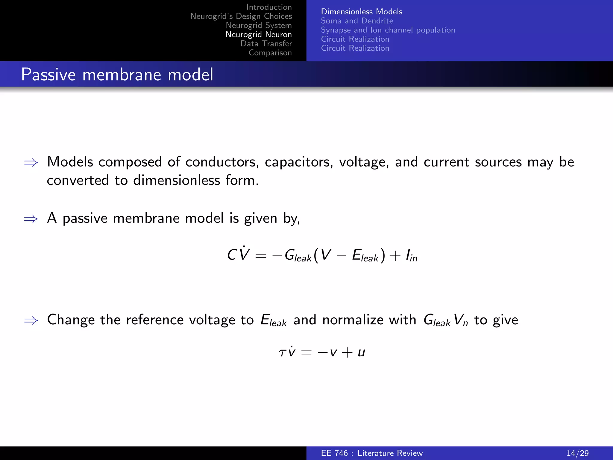guration bits and 61 analog biases, common to all the Neurocores 
silicon neurons. 
) DACs produce the analog biases. RstMB provides  