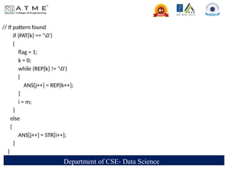 Experiment-2.pptx:pattern matching program | PPTX