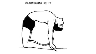 10. Ushtrasana- उष्ट्रासन
 