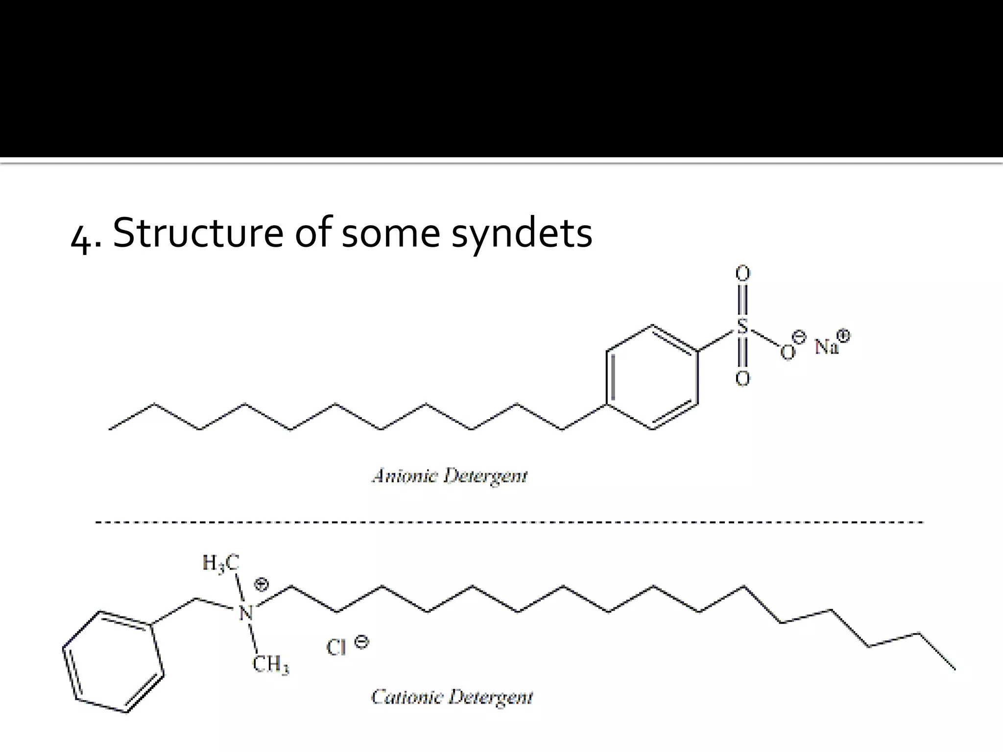 4. Structure of some syndets
 
