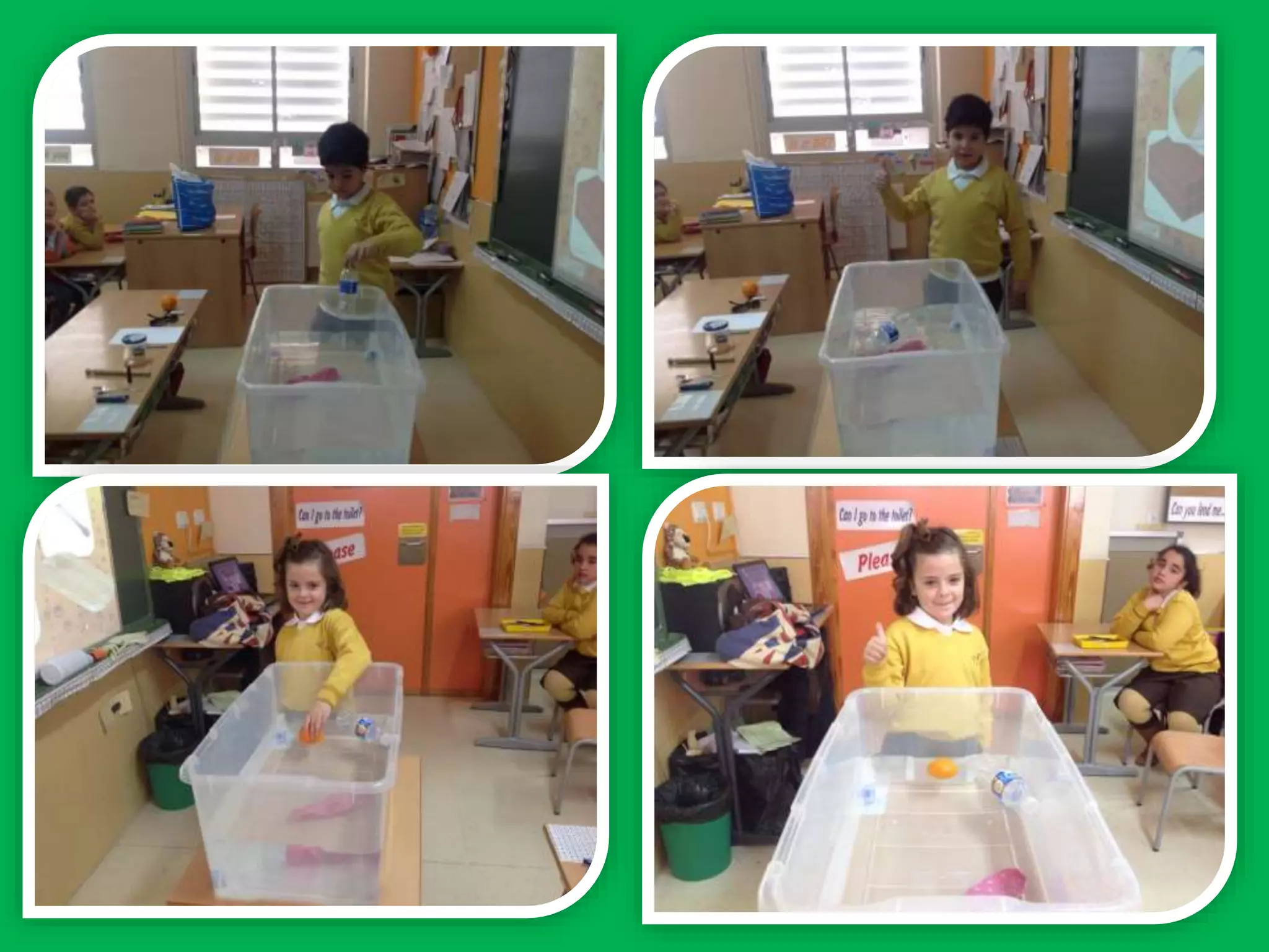 FLOATABILITY EXPERIMENT (2º B)