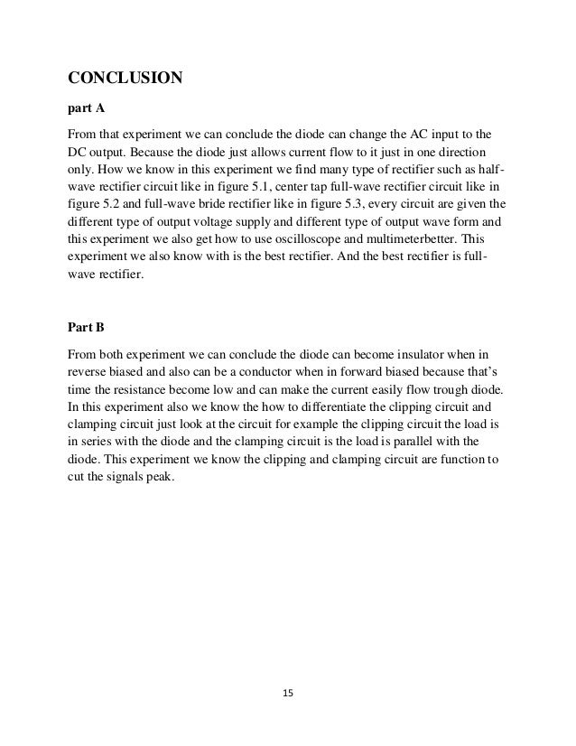 Diode Applications Experiment 5