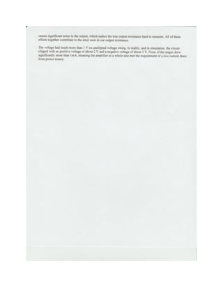 Experiment 6, 3-Stage BJT Amplifier Design Project