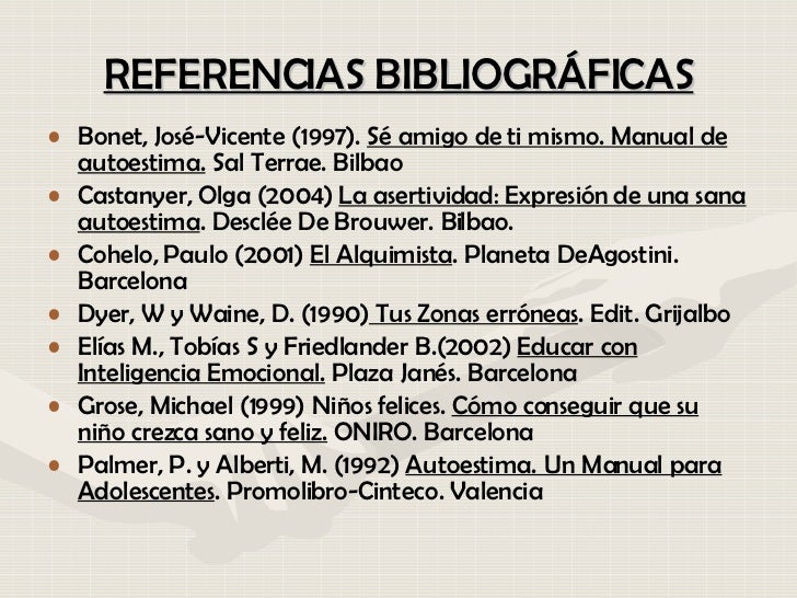 De La Autoestima Al Egoismo Resumen