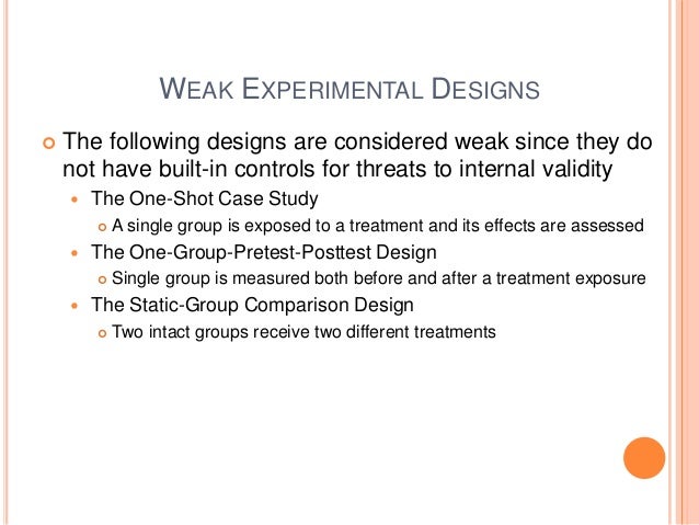 does experimental research show cause and effect
