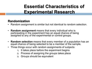 Experimental design | PPTX