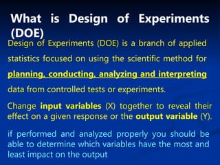 Experimental Design in research analysis | PPT
