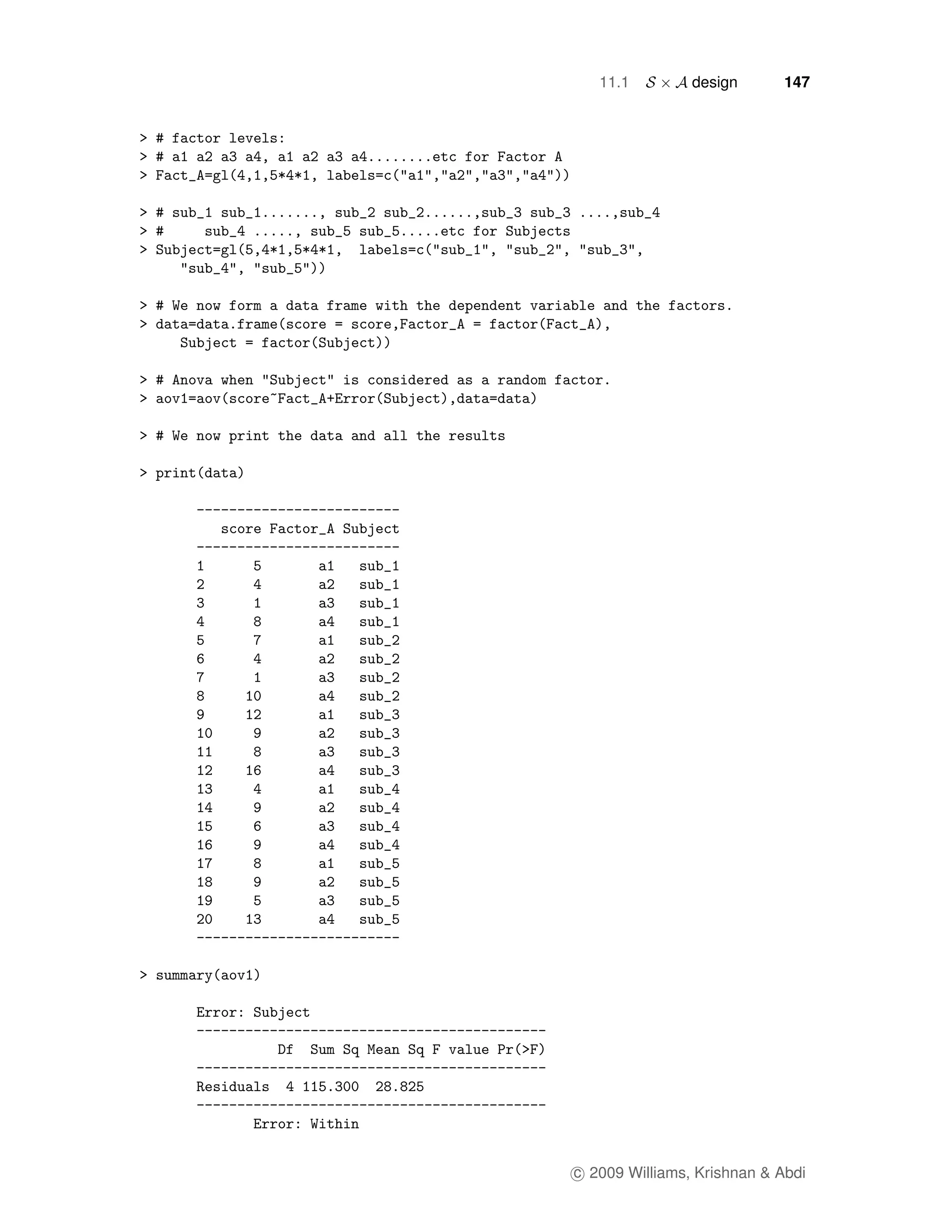 11.1         design       147




c 2009 Williams, Krishnan & Abdi
 