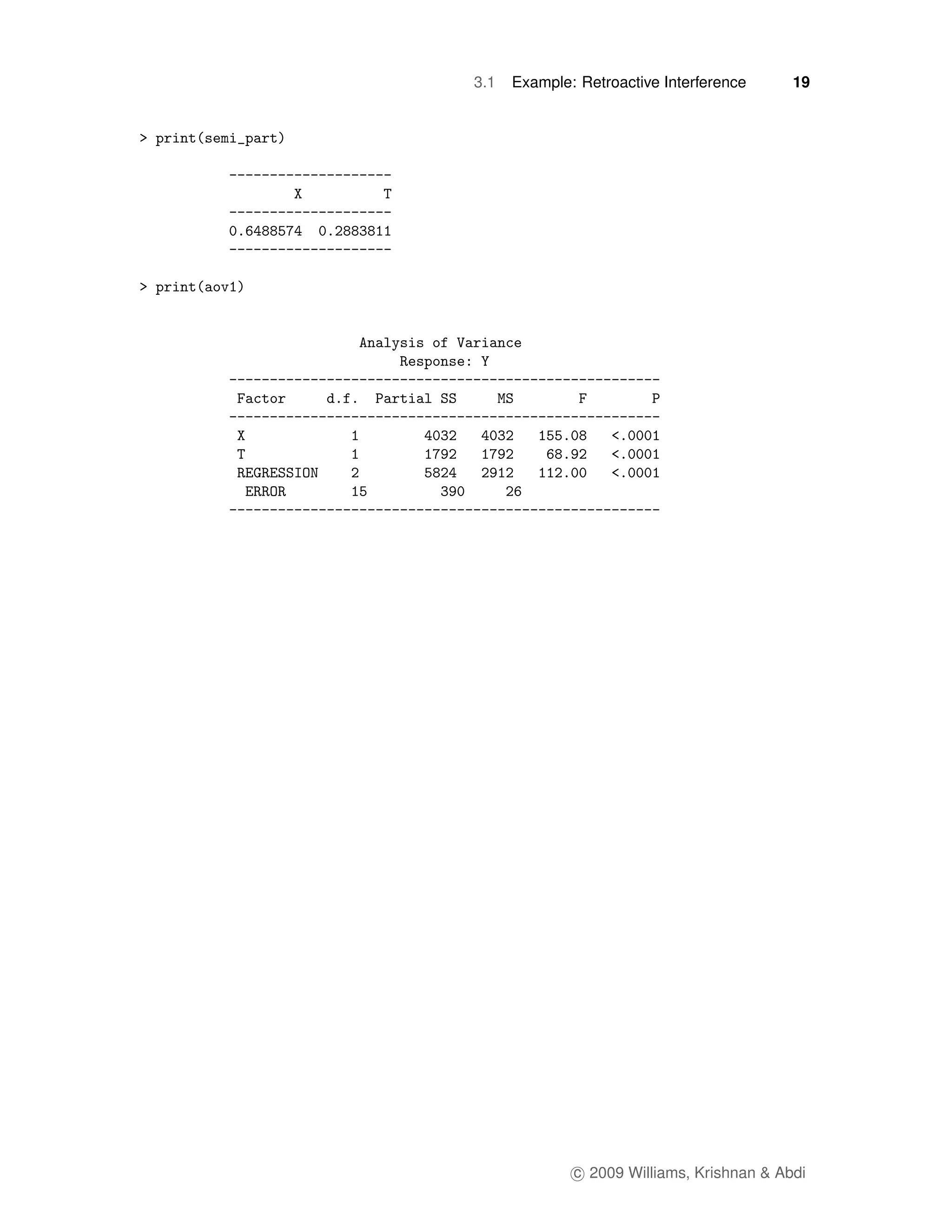 3.1   Example: Retroactive Interference     19




              c 2009 Williams, Krishnan & Abdi
 