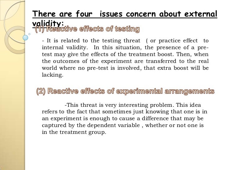 what is experimental method example