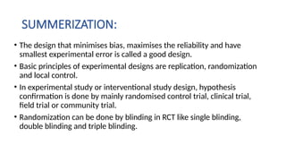 EXPERIMENTAL MODEL DESIGNS IN BIOSTATISTICS.pptx