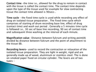 Experimental pharmacology | PPTX