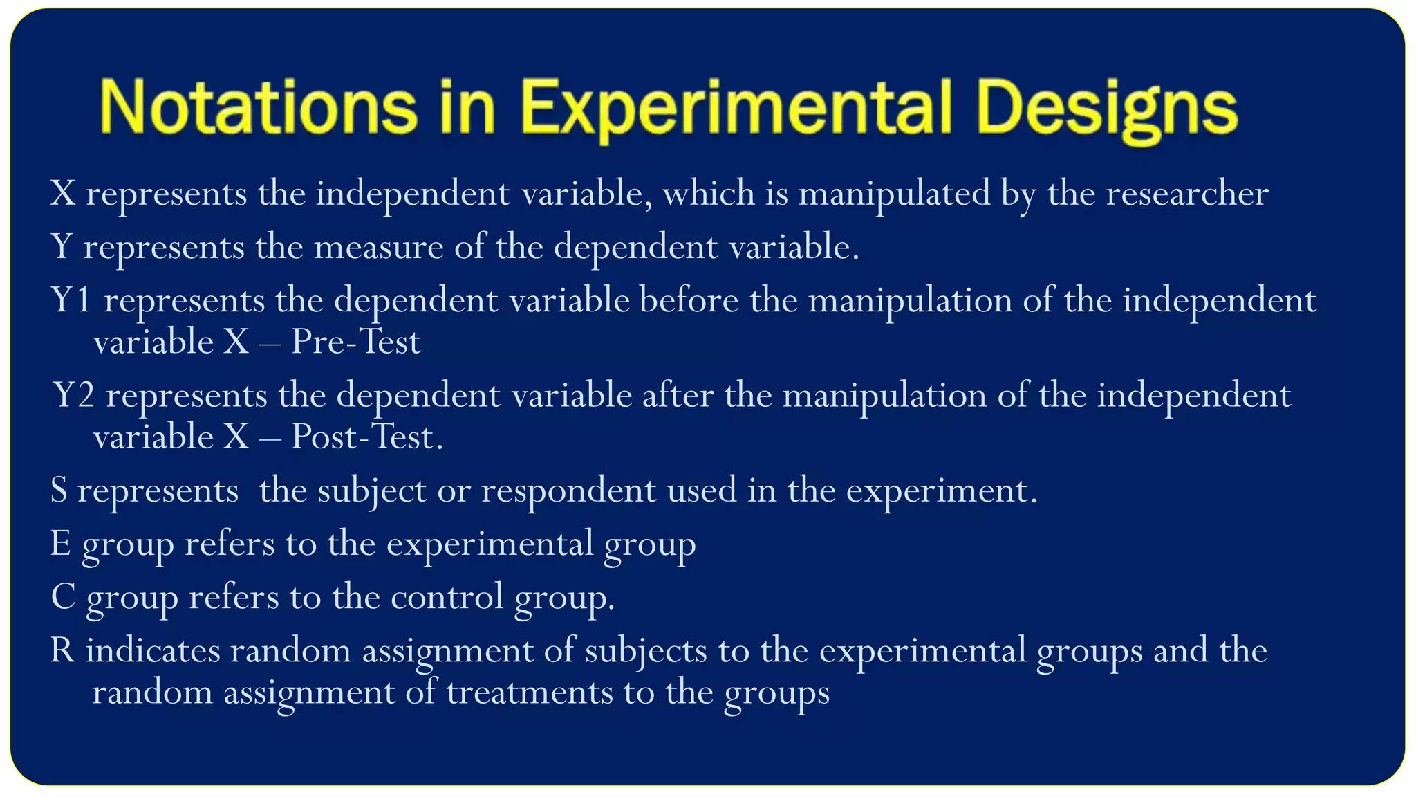 Experimental Research Design - Meaning, Characteristics and Classification