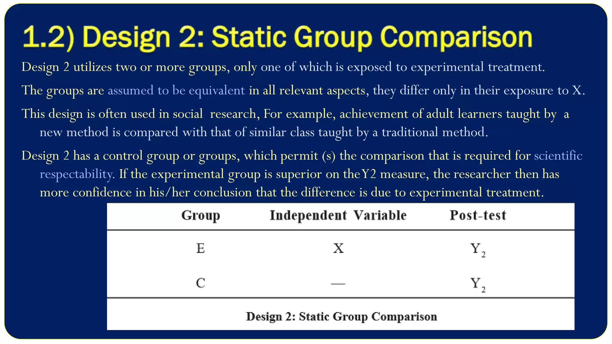 Experimental Research Design - Meaning, Characteristics and Classification