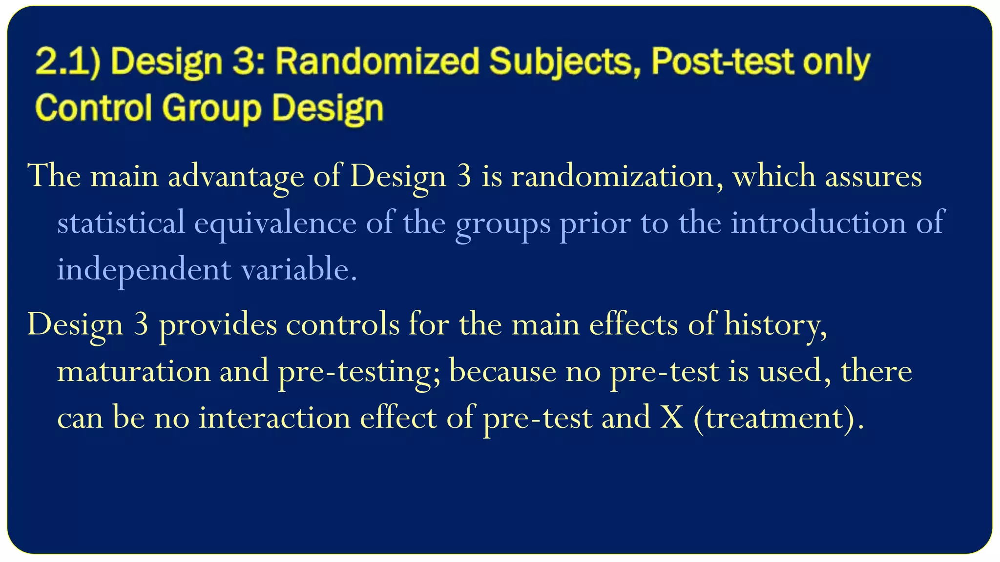 Experimental Research Design - Meaning, Characteristics and Classification