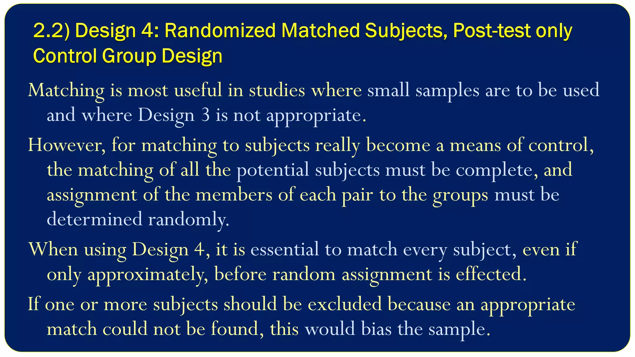 Experimental Research Design - Meaning, Characteristics and Classification